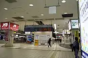 2階改札口内