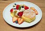 スフレパンケーキ