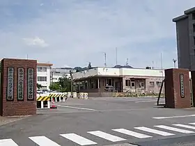 相馬原駐屯地正門