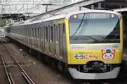 初代そうにゃんトレイン（2014年、鶴ヶ峰駅）
