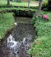 ヴィーゼント川の水源