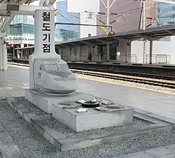 京釜線起点 (0キロポスト)