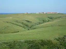 宗谷丘陵の周氷河地形(2008年8月)