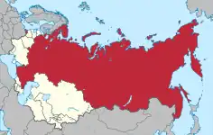 ロシアの位置