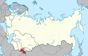 タジクSSRの位置