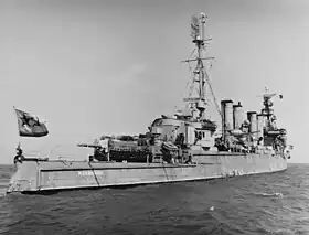 ソ連海軍での「ムルマンスク」時代。艦尾にペンキで艦名が描かれている。