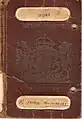 1939年に発行されたイギリス委任統治領パレスチナのパスポート