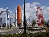 スペースワールド駅より見る（2003年10月撮影）