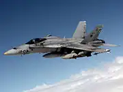 スペイン空軍のEF-18A