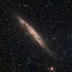 ラ・シヤ天文台の2.2mMPG/ESO望遠鏡で撮影したNGC 4945