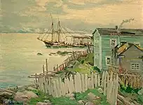 セント・アンソニー港 (1926)カナダ国立美術館 蔵