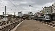 トレイン・シェッド外プラットホーム