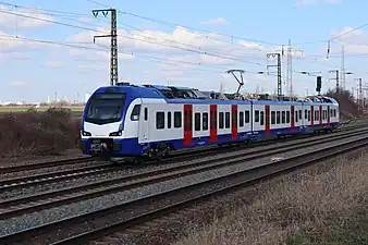 トランスデヴのFLIRT電車
