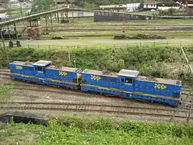 He4/4形電気機関車基本的に重連で運用される