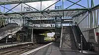 地上駅のルール大学駅（Ruhr-Universität）
