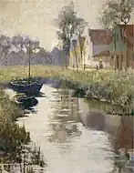 運河沿いの家 (1896)