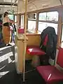 車内（車掌台）