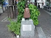 麻布十番の『きみちゃん像』