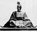 細川重賢像（長谷秀雄作）