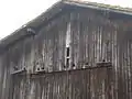 木造のハト小屋。