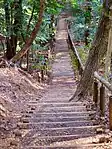 東谷山散策路。（2019年（平成31年）4月）