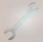 ヘッドパーツ用の板スパナ