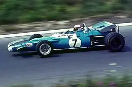 MS80を駆るジャッキー（1969年ドイツGP）
