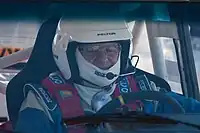 2010、スウェーデンのラリーイベント (LaitseRallyPark Grand Prix 2010 Rally Legends) でラーダ VFTSを駆るブロンクビスト