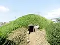 石室入口付近の外観