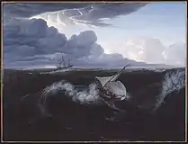 Rising of a Thunderstorm at Sea（1804年）