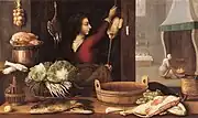 四元素の寓意画ストラスブール大聖堂美術館蔵