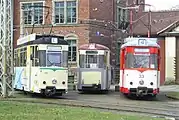 ナウムブルク市電(2007年撮影)