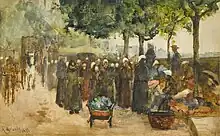 フランスの通り　(1878)