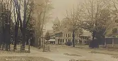 町の通り、1906年
