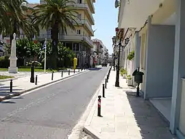 市内の街路
