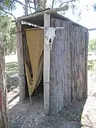 ニューサウスウェールズ州ウォルカ (Walcha) にある外便所