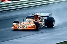 1976年ドイツGPでのスタック