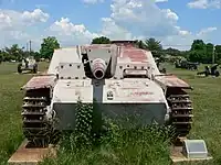 アメリカ陸軍兵器博物館の展示車両。マズルブレーキの無い後期生産型。