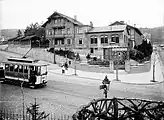 1900年代の路面電車（1903年撮影）