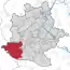 Lage des Stadtbezirks Vaihingen