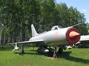 モニノ空軍博物館に展示されているSu-11