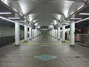中央線プラットホーム