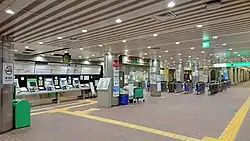 西神・山手線改札口 (リニューアル前)