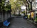 文学の散歩道(真間三丁目・菅野六丁目)。