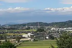 甲南町杉谷の風景