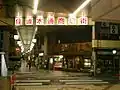 駅高架沿い・住道本通り商店街