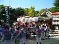 例大祭の神輿