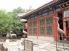 頤和園・楽寿堂の鶴像