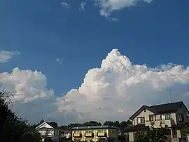 岸の町並み