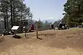 山頂票と富士山